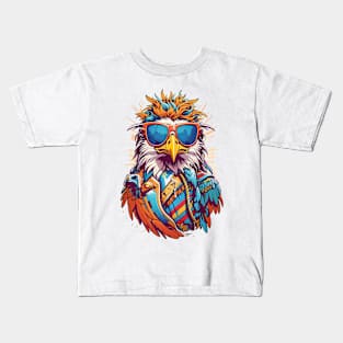 Cool Eagle in Sunglasses Kids T-Shirt